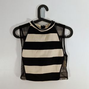 Sparkle & Fade Crop Top